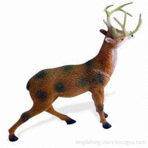 Figure Sika Deer, Plastic Craft with Solid Inside